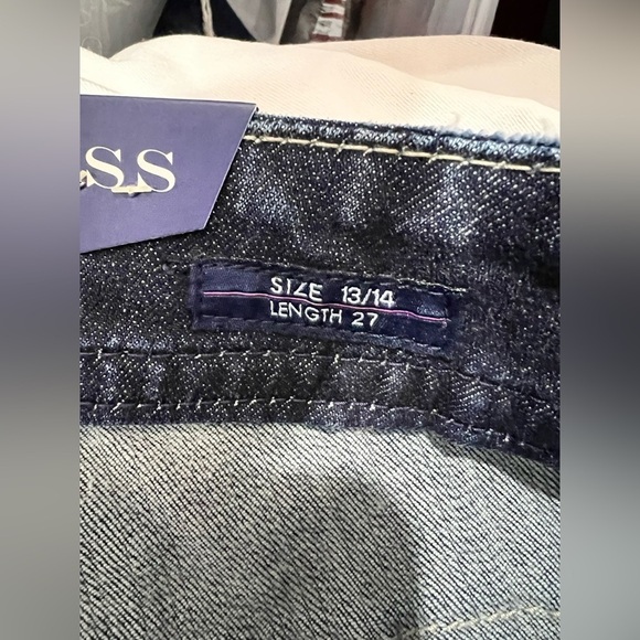 NEW NWT VIGOSS‎ Chelsea skinny Distressed Jeans 13/14 x27 - Picture 8 of 9